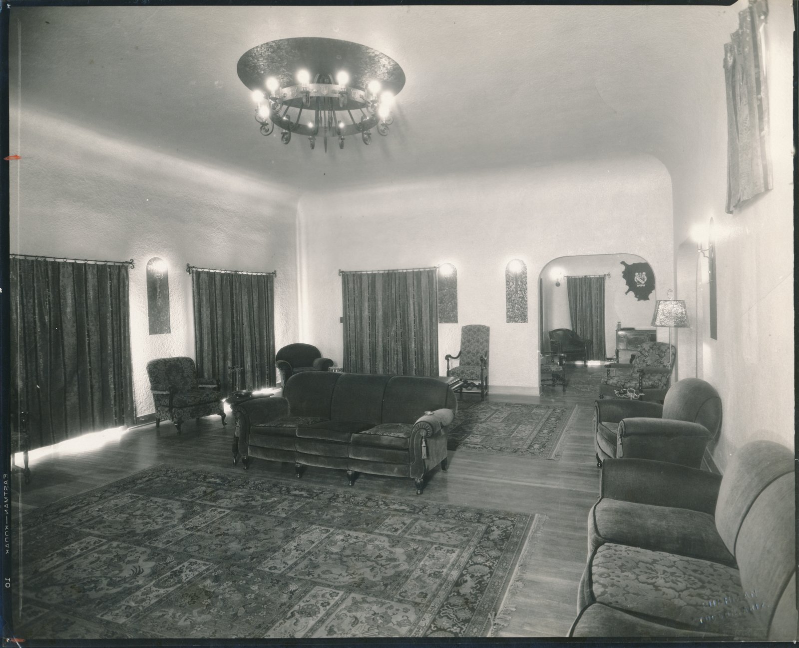 Chapter house living room, old house